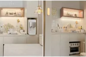 Mungil tapi estetik, 9 potret dapur bergaya Korea ini isinya lengkap dan bisa jadi ide desain 2025