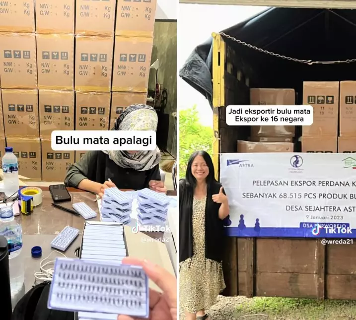 penjual gorengan jadi pebisnis ekspor © TikTok penjual gorengan jadi pebisnis ekspor © TikTok
