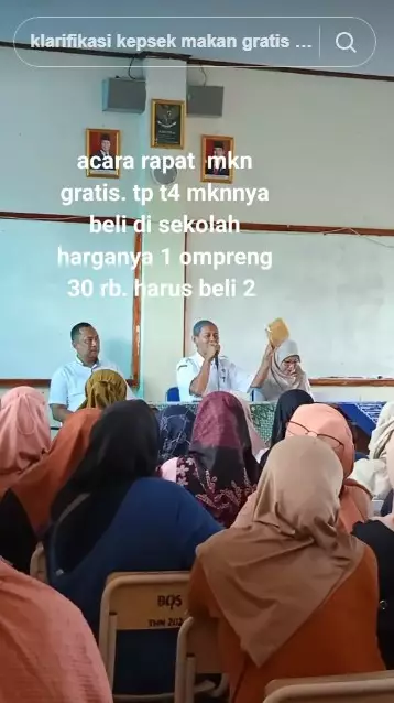 curhatan orang tua murid diwajibkan beli wadah © TikTok curhatan orang tua murid diwajibkan beli wadah © TikTok