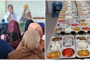 Viral curhatan orang tua murid diwajibkan beli wadah harga Rp 60.000 buat makan gratis, tuai kritik