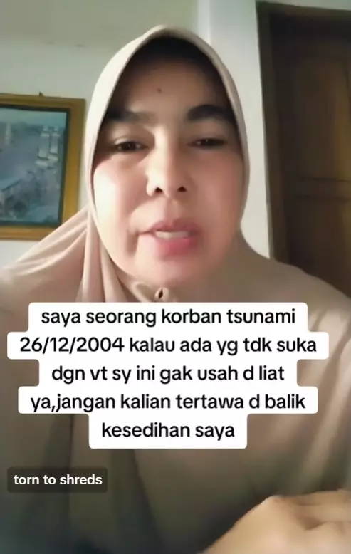Curhat pilu seorang ibu kehilangan 2 anak dan suami karena tsunami Aceh, tak tahu di mana makam mereka instagram