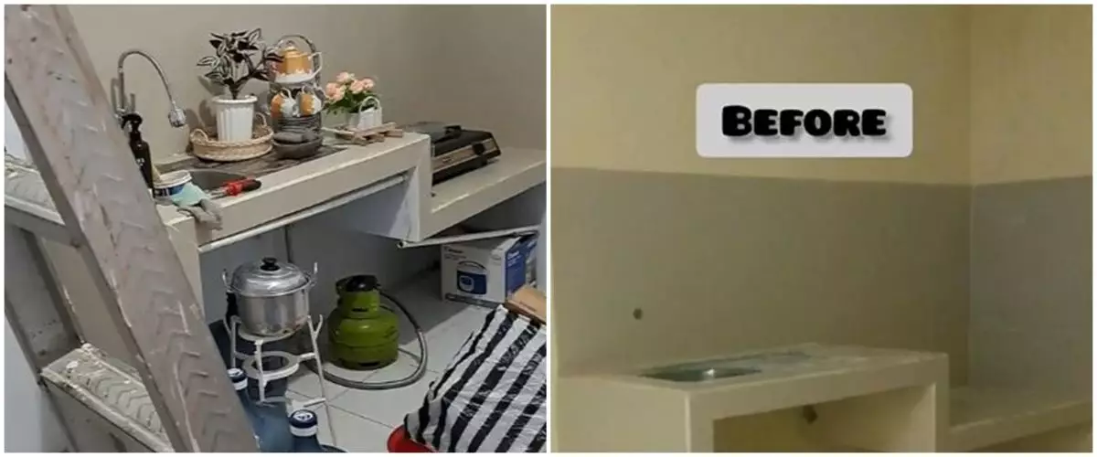 Tanpa kitchen set mahal, 11 potret dapur sederhana usai dimakeover ini hasilnya bikin mata susah kedip