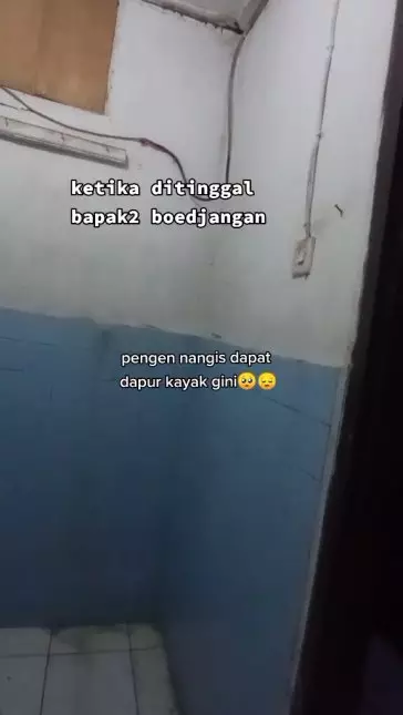 makeover dapur horor © TikTok