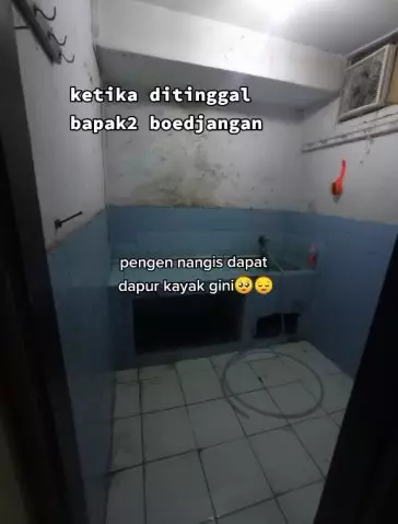 makeover dapur horor © TikTok