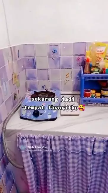 makeover dapur horor © TikTok