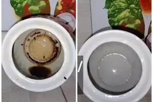 Andalkan 2 bahan dapur sederhana, ini cara menghilangkan kerak tebal bekas minuman di teko keramik