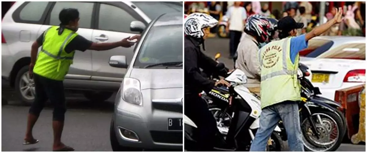 Mengungkap asal usul Polisi Cepek, kini jadi ikon jalan raya dengan julukan Pak Ogah