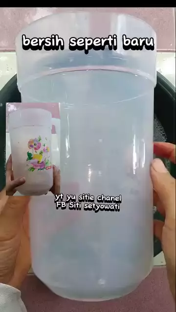 cara basmi kerak teh di teko plastik © Instagram
