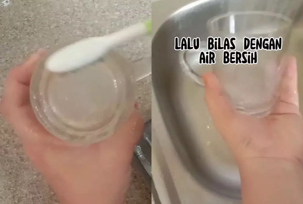  trik bersihkan kerak membandel pada gelas kaca © berbagai sumber