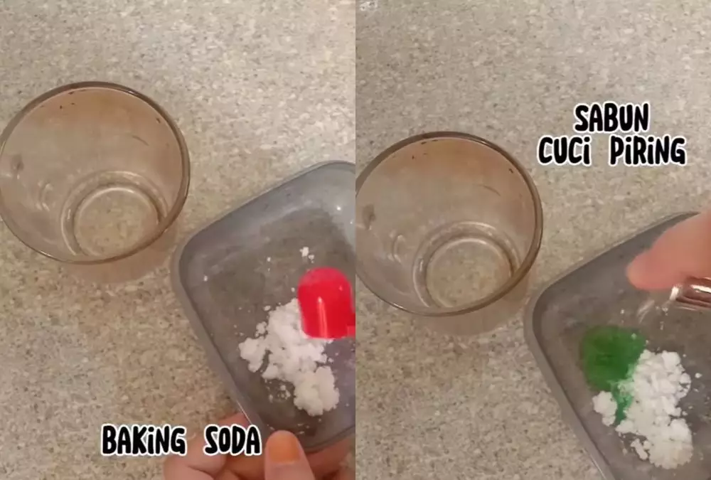  trik bersihkan kerak membandel pada gelas kaca © berbagai sumber