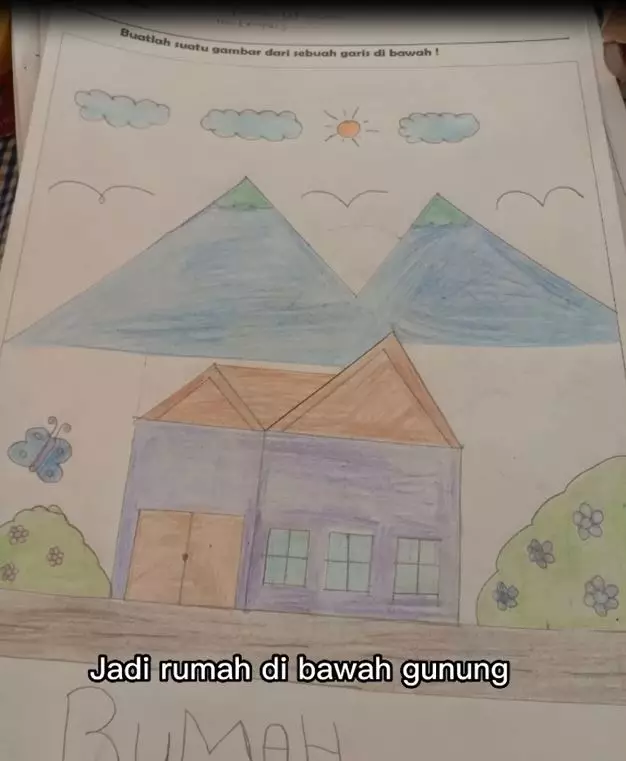potret hasil imajinasi anak kelas 4 SD dari garis miring TikTok potret hasil imajinasi anak kelas 4 SD dari garis miring TikTok