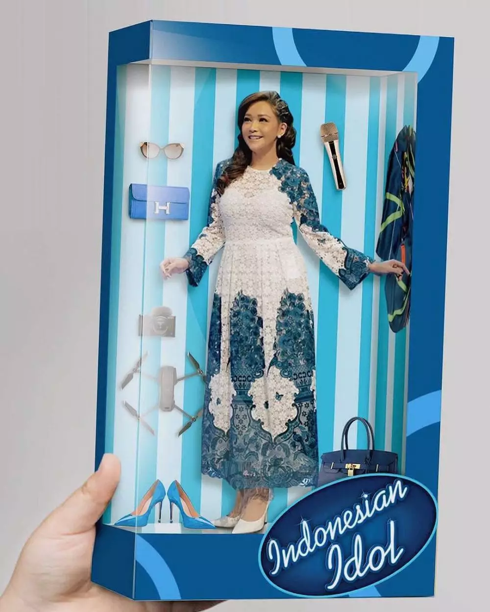 potret seleb diabadikan dalam bentuk boneka barbie © berbagai sumber