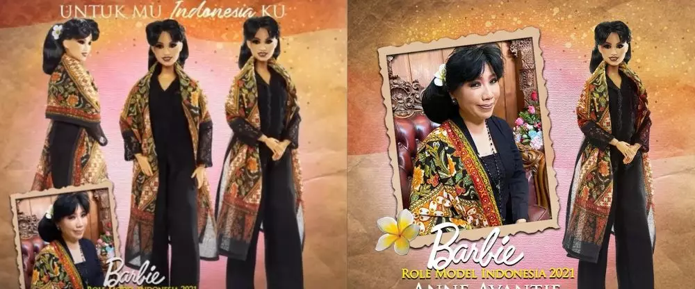 potret seleb diabadikan dalam bentuk boneka barbie © berbagai sumber