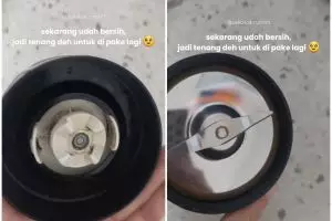 Bisa bikin kontaminasi makanan, ini cara bersihkan karet dan mesin blender berkerak agar kinclong lagi