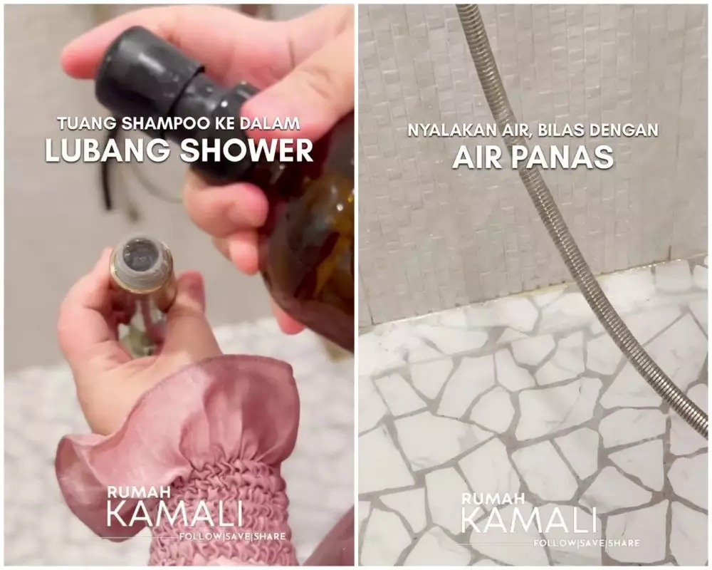 cara menjaga shower tetap bersih © Instagram cara menjaga shower tetap bersih © Instagram