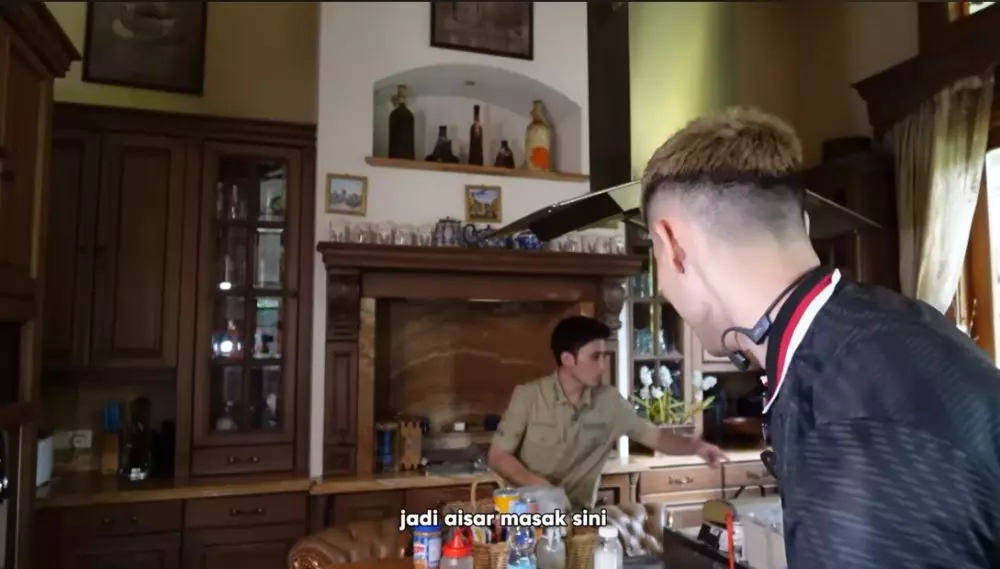 dapur Alshad Ahmad ini klasik © YouTube