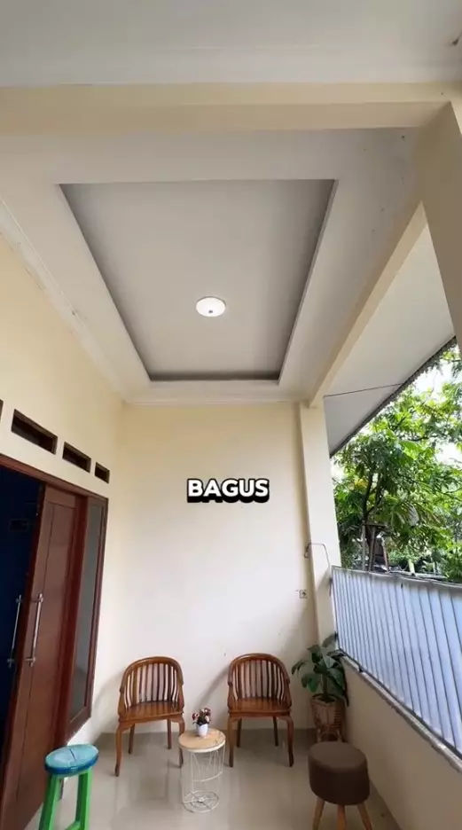 potret dapur Pak Tarno penuh perkakas © TikTok