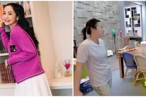 Rumah barunya didesain unik, 9 potret dapur kotor Purwadinata ini kecil tapi pakai perabotan canggih