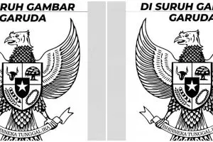 Disuruh gambar burung Garuda, 12 hasil karya murid SD ini usahanya bikin bangga