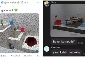 11 potret toilet dengan desain kocak pol, kreatif atau malah nyeleneh?