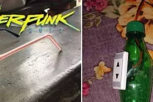 Kamu masti melongo nggak kepikiran, 13 aksi kocak manfaatkan barang bekas ini idenya ada-ada saja