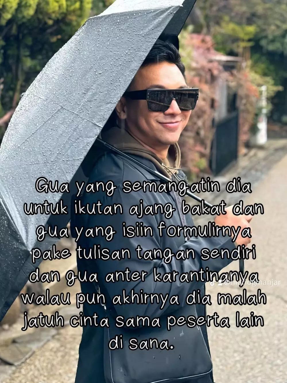 Mario Ginanjar bongkar kisah pilu asmaranya © TikTok Mario Ginanjar bongkar kisah pilu asmaranya © TikTok