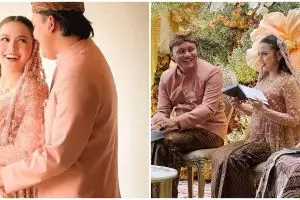 Jadi mualaf ketika menikah, momen Mahalini lantunkan ayat suci saat pengajian 7 bulanan ini disorot