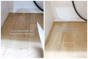 Cara bersihkan kolong dapur supaya bebas tikus dan lebih wangi, cuma pakai 1 bahan sederhana ini
