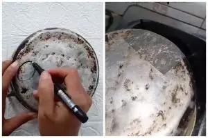 Trik menambal panci bolong ini praktis dan efektif tanpa alat khusus cuma pakai 1 sampah dapur