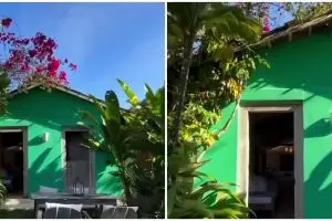 Dari luar disebut mirip kamar pembantu, 9 potret rumah hijau mungil ini interiornya bak villa estetik