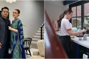 Dibangun di bawah tangga view langsung taman, intip 9 pot mini pantry Rianti Cartwright