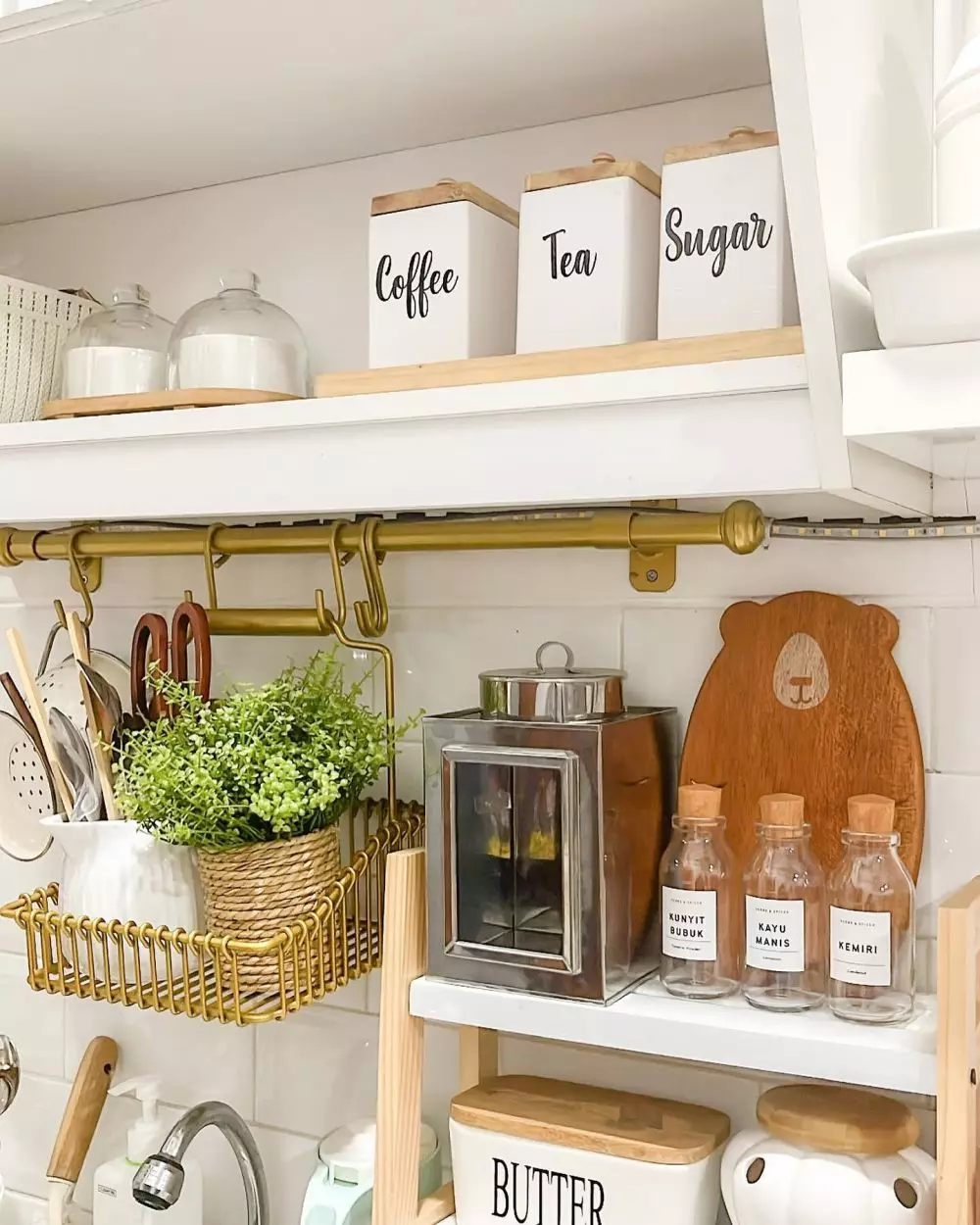 dapur kitchen set low bujet © Instagram