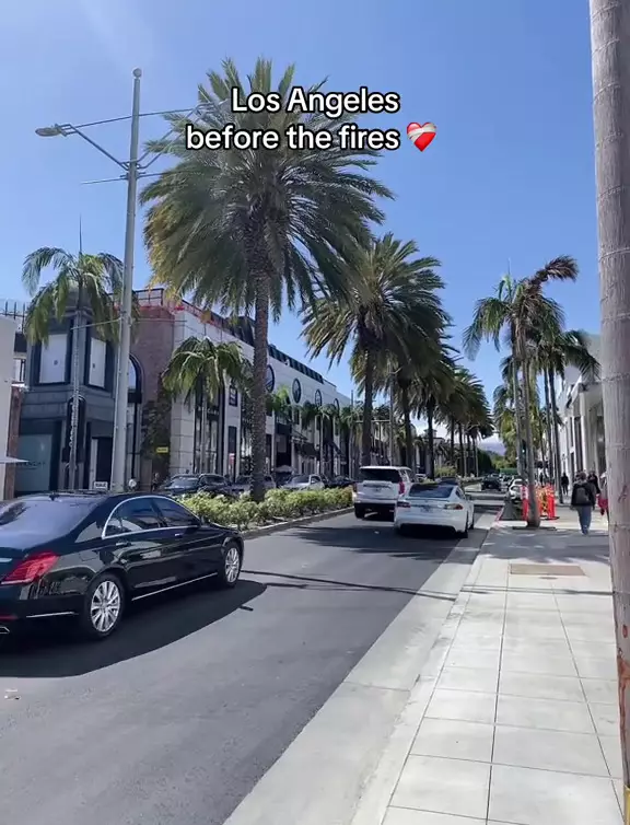  los angeles sebelum dan setelah kebakaran © 2025 brilio.net