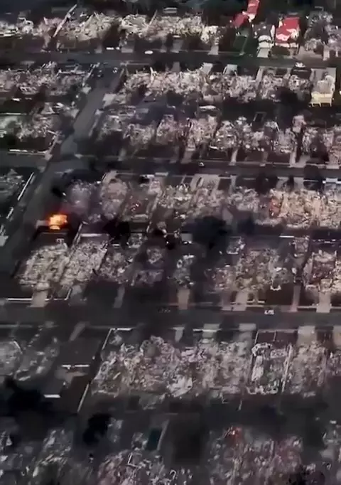  los angeles sebelum dan setelah kebakaran © 2025 brilio.net