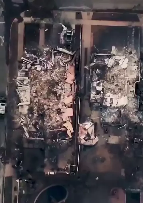  los angeles sebelum dan setelah kebakaran © 2025 brilio.net