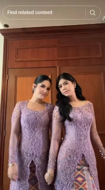 Annisa Pohan kompak TikTokan bareng Almira © TikTok Annisa Pohan kompak TikTokan bareng Almira © TikTok