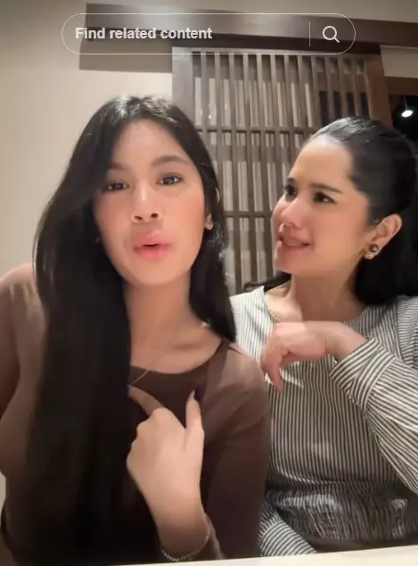Annisa Pohan kompak TikTokan bareng Almira © TikTok Annisa Pohan kompak TikTokan bareng Almira © TikTok