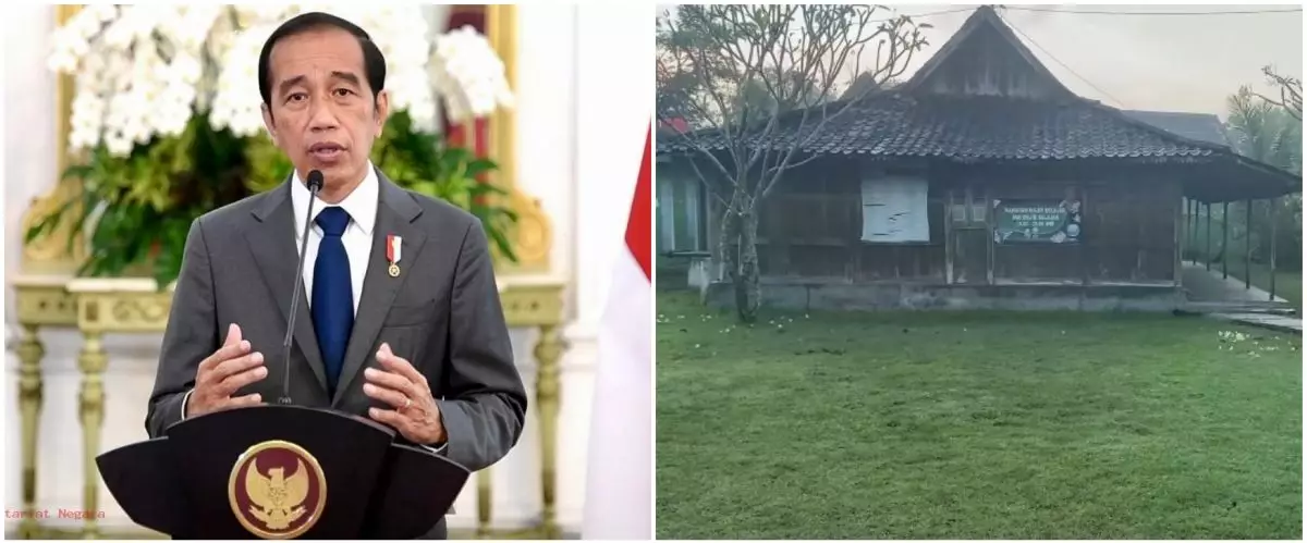 11 Potret rumah kakek Jokowi di Boyolali diperkirakan berusia satu abad, sederhana berdinding kayu