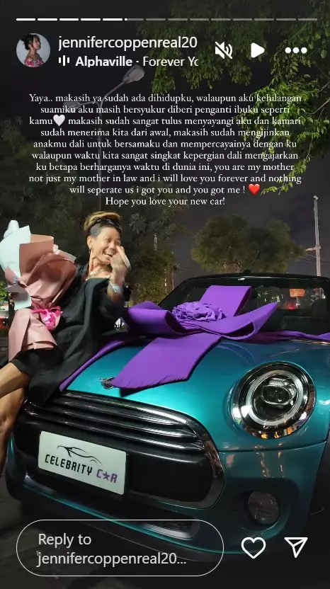 Sumber penghasilan Jennifer Coppen © 2025 Instagram