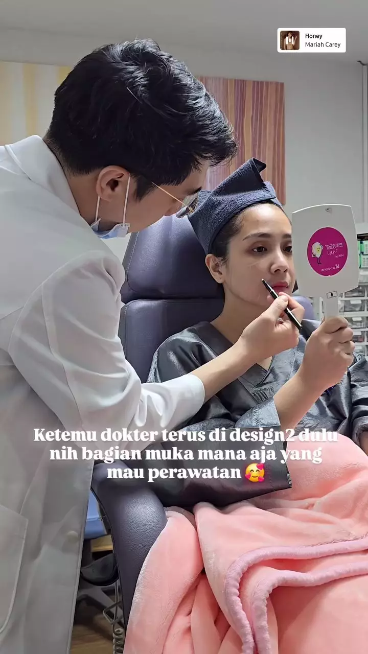 Nagita Slavina perawatan di Korea © berbagai sumber Nagita Slavina perawatan di Korea © berbagai sumber