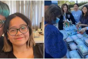 Simpati dengan korban kebakaran di LA, aksi Cinta Kuya bagi makanan di jalanan malah tuai pro kontra