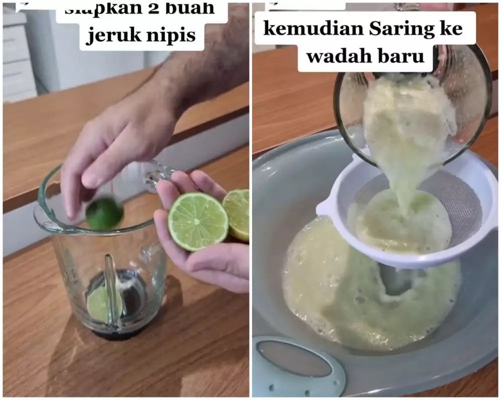 cara bikin cairan pembersih lantai alami © TikTok