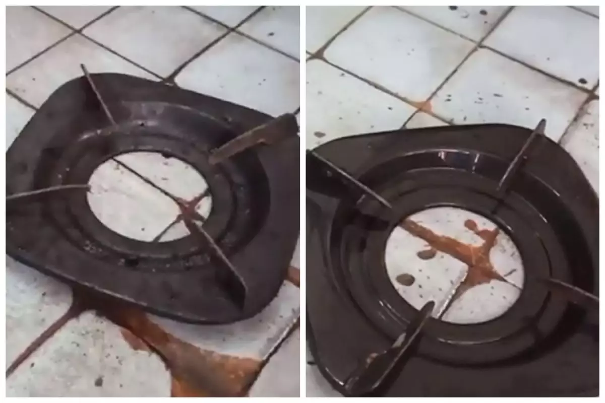 Tanpa direndam air panas, trik bersihkan tungku kompor ini autobasmi kerak dan minyak dalam sekejap