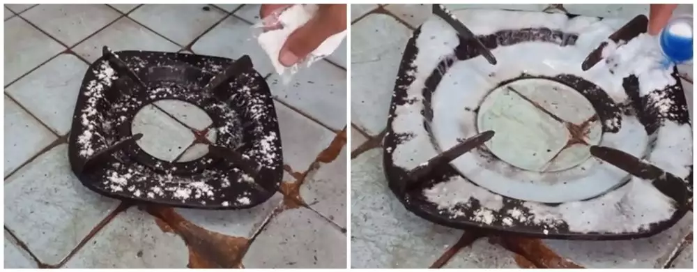 trik bersihkan tungku kompor ini autobasmi kerak © YouTube