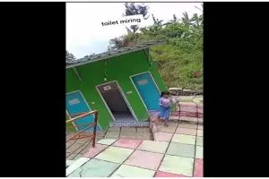 Nggak habis pikir, 11 potret desain toilet ini anehnya kebangetan, dari miring sampai pemandangan alam