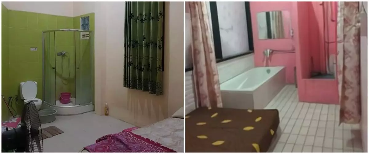 Penampakannya nyeleneh, 11 potret kamar mandi mainstream ini bikin pusing lihatnya