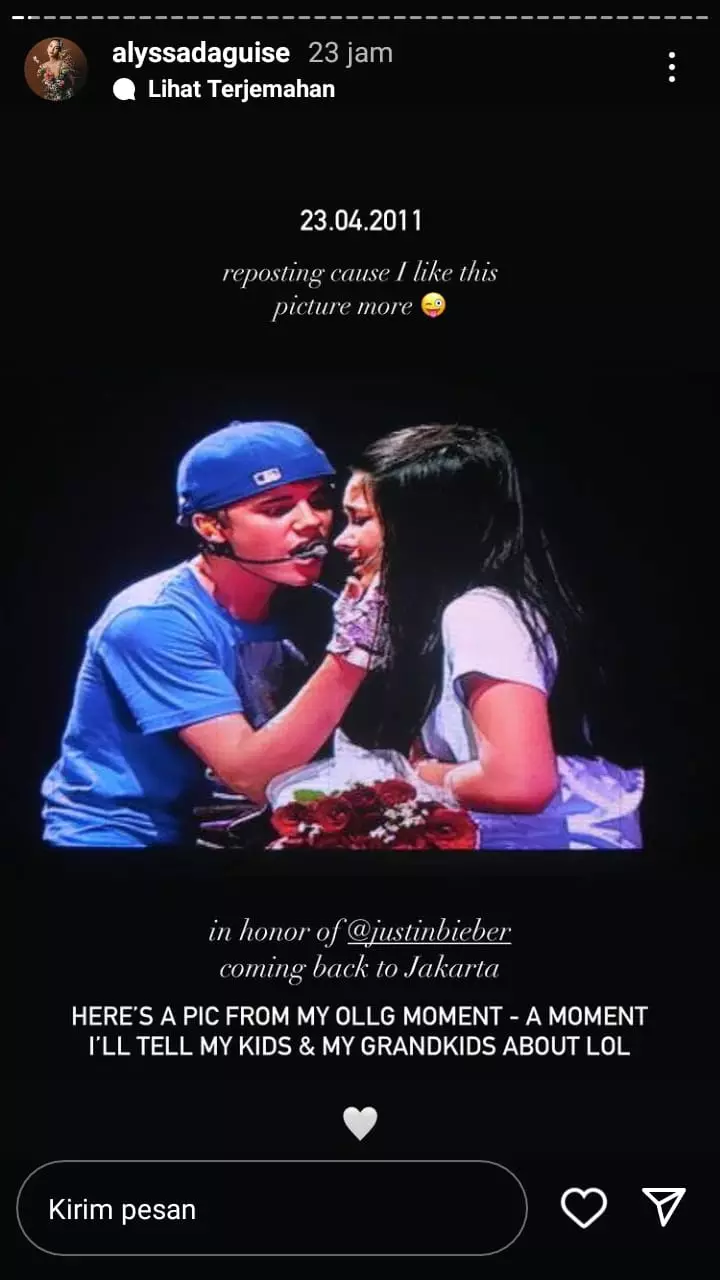 Kenangan Alyssa Daguise © Instagram