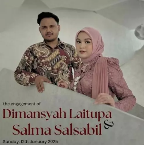 Salma Salsabil dilamar Dimansyah Laitupa © Instagram