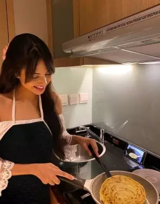 Aurelie Moeremans punya rumah minimalis © Instagram