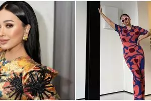 Perpaduan monokrom dan cokelat kayu, 11 potret rumah Titi DJ ini bergaya minimalis, dapurnya estetik